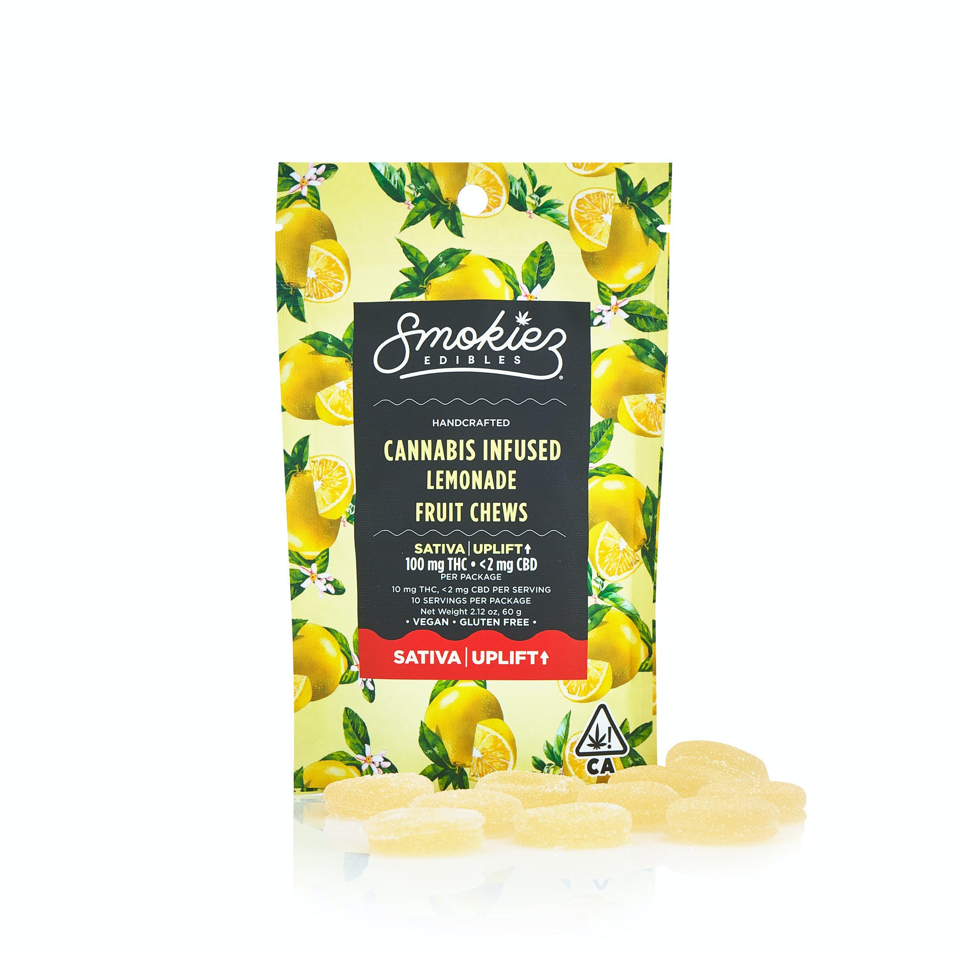 SMOKIEZ LEMONADE 100MG GUMMIES
